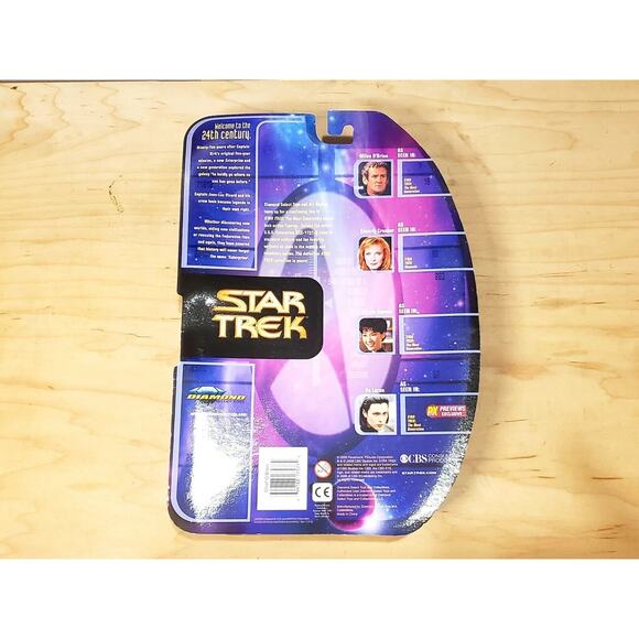 🛸⭐ Star Trek Next Generation Miles O'Brien 7 inch by Diamond Select ⭐🛸 - Picture 2 of 2
